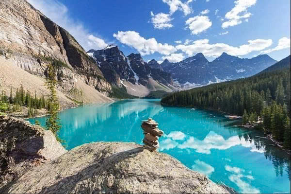 Bay đến Calgary – di chuyển đến Banff