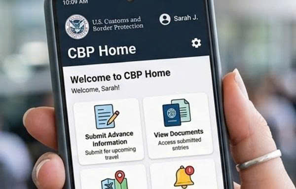 Điền tờ khai nhập cảnh Mỹ thông qua ứng dụng CBP One