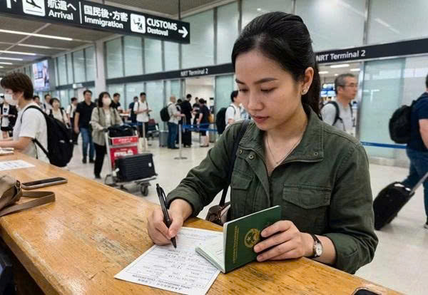 Những lưu ý khi điền tờ khai nhập cảnh Nhật Bản