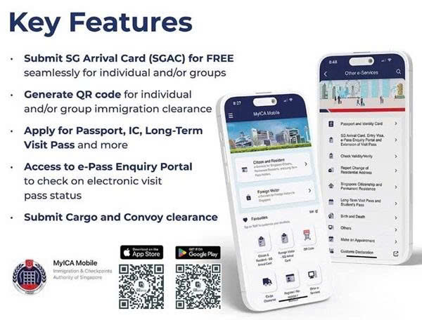 Cách điền form nhập cảnh Singapore trên ứng dụng MyICA Mobile