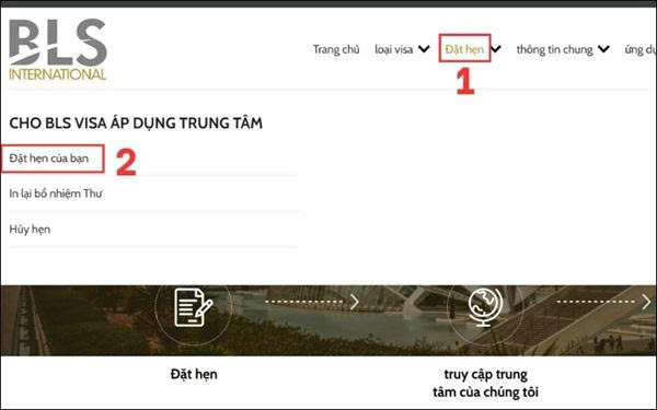 Đặt lịch hẹn visa Tây Ban Nha online chi tiết