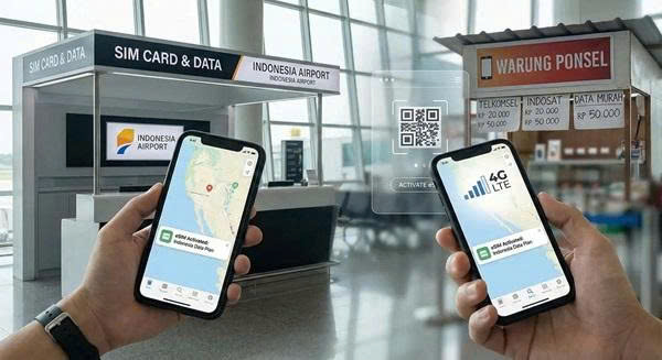 Chuẩn bị SIM và ứng dụng cần thiết trước khi du lịch Indonesia