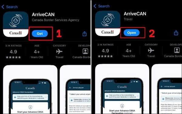 Hướng dẫn điền tờ khai nhập cảnh Canada