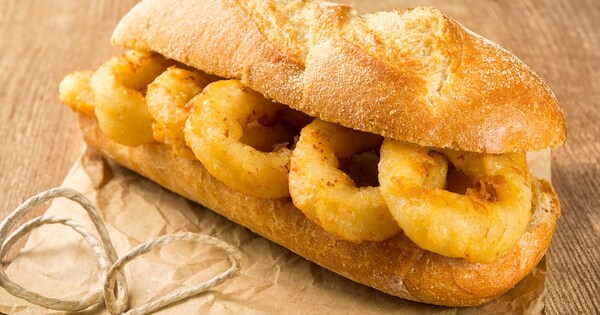 Bánh mì mực Bocadillo de Calamares