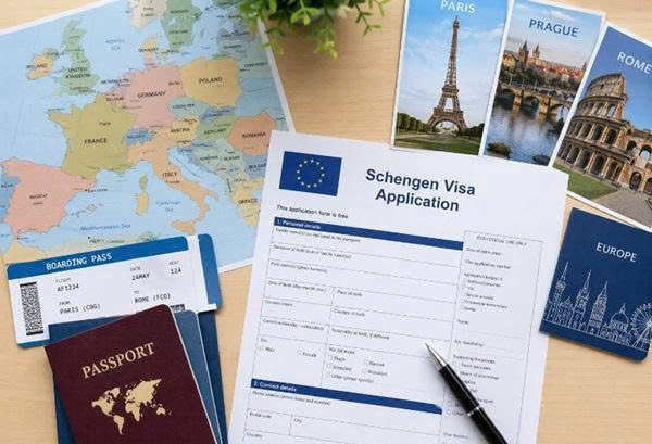 Giấy tờ cần chuẩn bị trước khi điền mẫu đơn xin visa Schengen