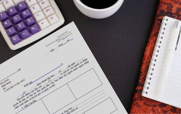 Hồ sơ đăng ký mẫu NA16 cần có đầy đủ giấy tờ theo quy định
