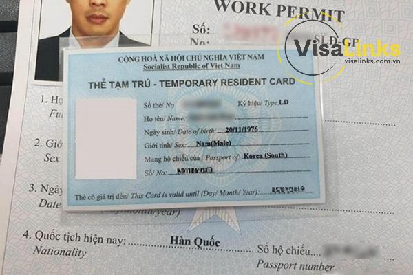 Quy trình xin cấp thẻ tạm trú cho người nước ngoài
